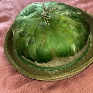 Green Feathered Hat
